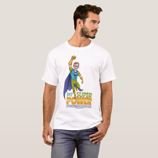 LSA Super Power - Basic Light T-shirt (Voorkant volledig)