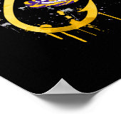 Lsu Tigers Fishing Fish Hook  Poster (Hoek)