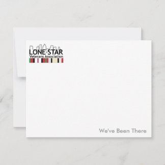 LSVA Dank u. Opmerkingen Notitiekaartje