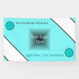 Lt blauw/Blauwgroen ventilatorlint door Kenneth Yo Spandoek