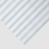 Lt. Blauw en witte horizontale streep Tissuepapier (Detail)