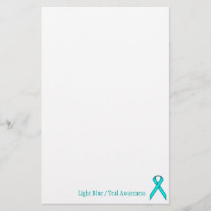 Lt Blue / Blauwgroen standaard lintje door Kenneth Briefpapier