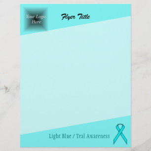 Lt Blue / Blauwgroen standaard lintje door Kenneth Flyer