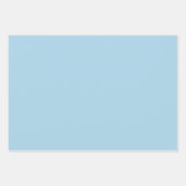 LT Blue Easter Wrapping Paper Sheet Set – 19 "x29" (Voorkant 2)