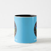 Lt Blue Resist Rainbow Mug (Centre)