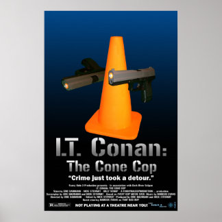 Lt. Conan: Het Cone Cop Movie Poster