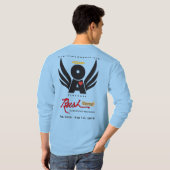 Lt de base Blue RushCamp du T-shirt Viv de douille (Dos entier)