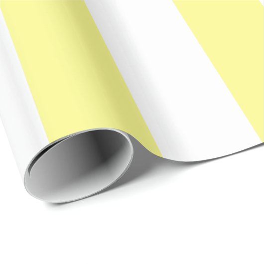 LT Geel Wit Extra Groot Streeppatroon Cadeaupapier (Rol Hoek)