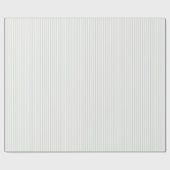 Lt grijs wit neven stripe patroon cadeaupapier (Vlak)