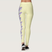 Lt Yellow Montana Bitterroot State Flower Leggings (Achterkant)