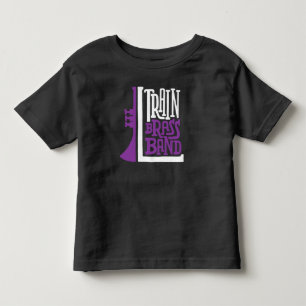 LTBB Logo (wit/paarse) - Peuter & Baby - Kinder Shirts