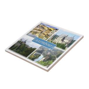 LU003 LUXEMBURG, Europa, Tegeltje