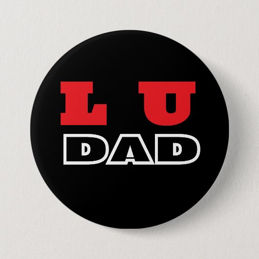 Lu Dad Ronde Button 7,6 Cm (Voorkant)