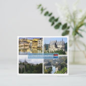 LU Luxemburg - Briefkaart (Staand voorkant)