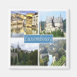 LU * Luxemburg Magneet