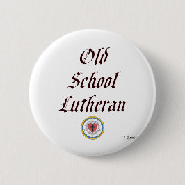 Lu-Old School Lutheran kleur Ronde Button 5,7 Cm