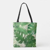 Luana Aquarelle Tropical Floral Beach Sac (Dos)