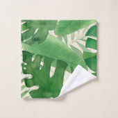 Luana Aquarelle Tropical Vivid Floral (Gant de toilette)