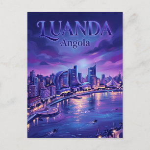 Luanda-baai Angola Briefkaart