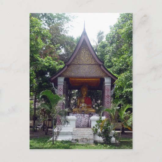 luang buddha briefkaart (Voorkant)