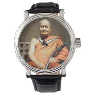 Luang Poo Cha Subhaddho ... Boeddhistische monnik Horloge