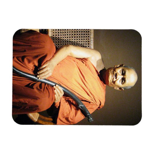 Luang Poo Cha Subhaddho ... Buddhist Monk Magneet (Horizontaal)