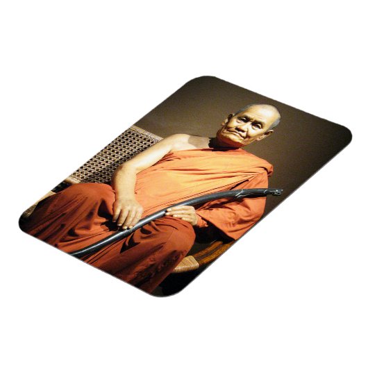 Luang Poo Cha Subhaddho ... Buddhist Monk Magneet (Linkerzijde)
