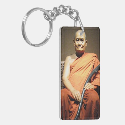 Luang Poo Cha Subhaddho ... Buddhist Monk Sleutelhanger (Voorkant Links)