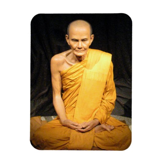 Luang Poo Mun Bhuridatto ... Buddhist Monk Magneet (Verticaal)