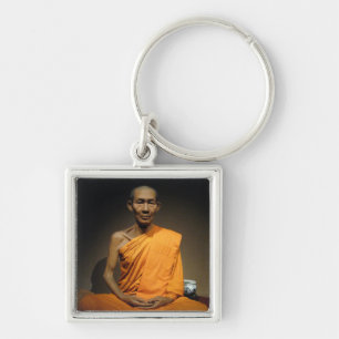 Luang Por Kasem Khemako ... Boeddhistische monnik Sleutelhanger