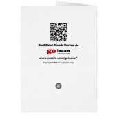 Luang Por Kasem Khemako ... Carte moine bouddhiste (Dos)