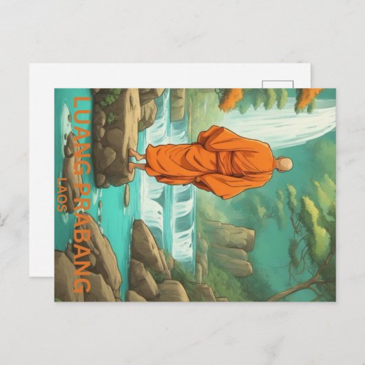 Luang Prabang Briefkaart (Voorkant / Achterkant)