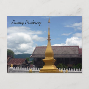 luang stupa briefkaart