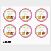 Luau Anniversaire Fête Favoriser Sticker (Feuille)