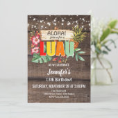 Luau Birthday Party (Staand voorkant)