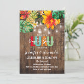 Luau Couples Douche invitation (Debout devant)