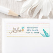 Luau Étiquette de adresse hawaïen (En situation)