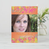 Luau Graduation Party Kaart (Staand voorkant)