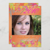 Luau Graduation Party Kaart (Voorkant / Achterkant)