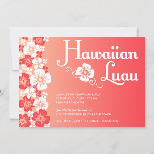 LUAU HAÏIEN| INVITATIONS DE PARTIS (Devant)