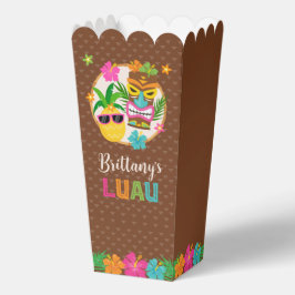 Luau Hawaiian Tropical Verjaardag Bedankdoosjes