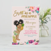 Luau invitation anniversaire Africain-Américain (Debout devant)