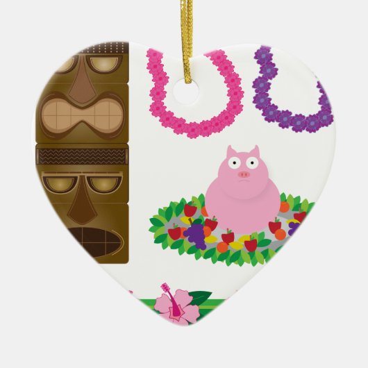 luau keramisch ornament (Voorkant)