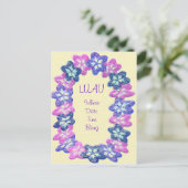 Luau Lei Briefkaart (Staand voorkant)