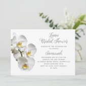 Luau Orchids Custom Vrijgezellenfeest Kaart (Staand voorkant)