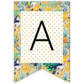 Luau Party Banner | Toucans & Ananas (Derde vlag)