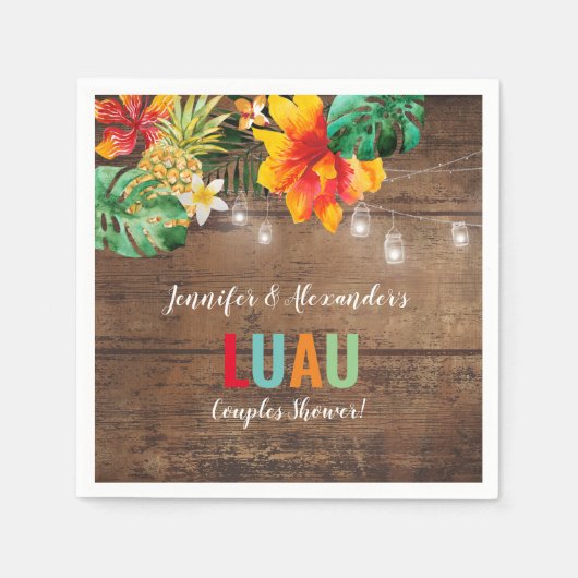 Luau Party Servet (Voorkant)