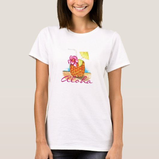 Luau Party T-shirt (Voorkant)