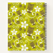 LUAU TIKI PATTERN NOTITIEBOEK (Achterkant)