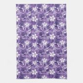 LUAU TIKI PATTERN (PAARSE) THEEDOEK (Verticaal)